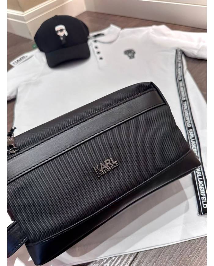 Neceser Karl Lagerfeld logo basic