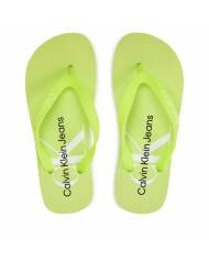 Chancla Calvin Klein beach monologo