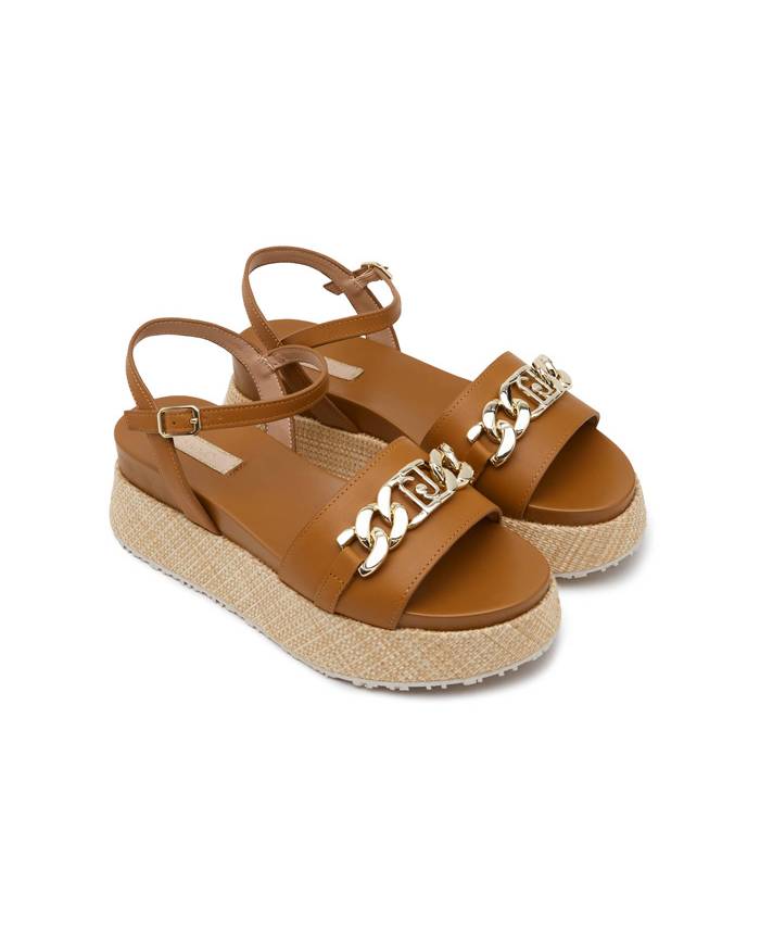 Sandalia Liujo calf nut