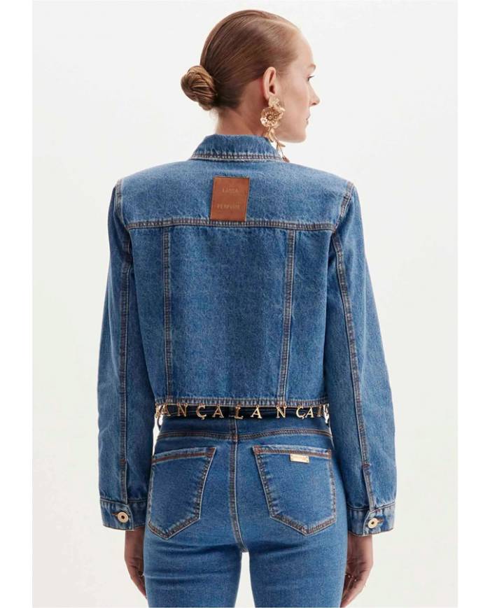 Chaqueta Lanca Perfume Truncker beads