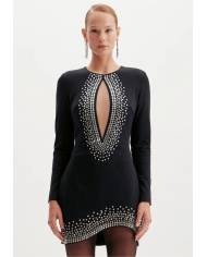 Vestido Lanca Perfume bright long sleeve