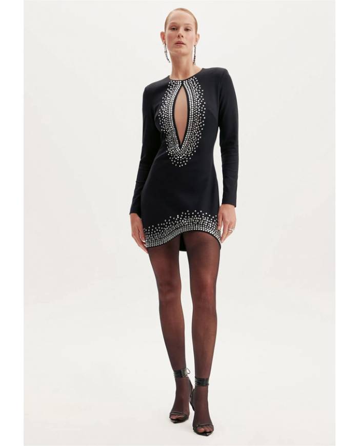 Vestido Lanca Perfume bright long sleeve