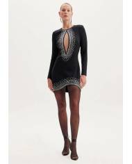 Vestido Lanca Perfume bright long sleeve