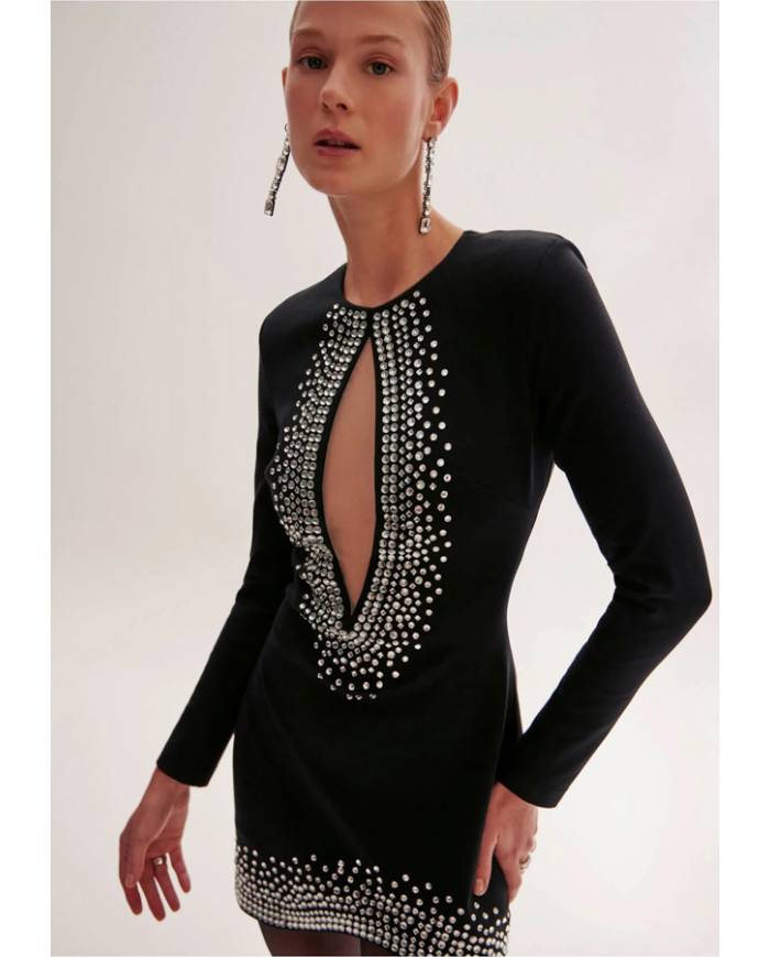 Vestido Lanca Perfume bright long sleeve