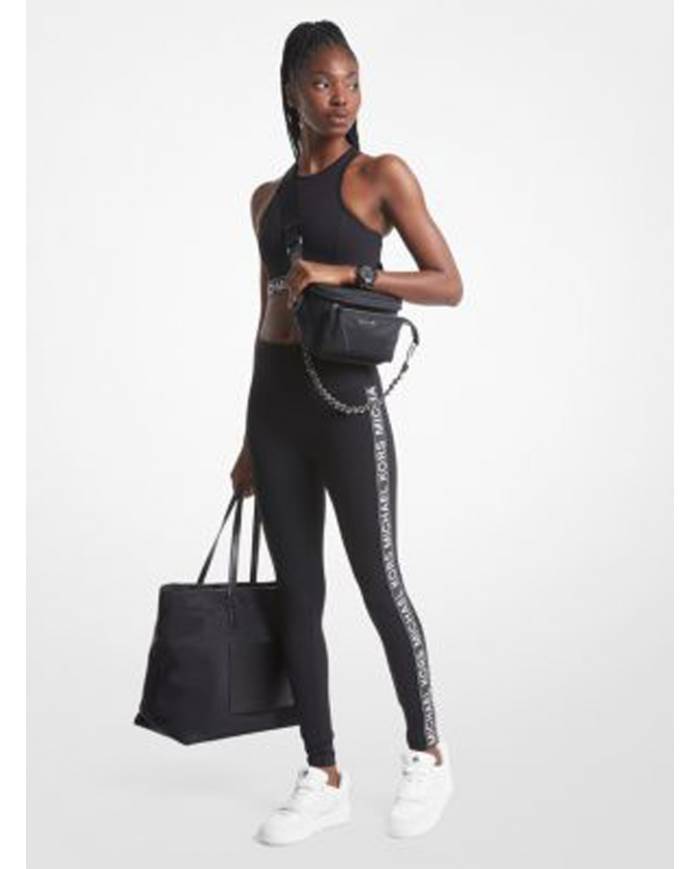 Leggings Michael Kors logo tape lateral