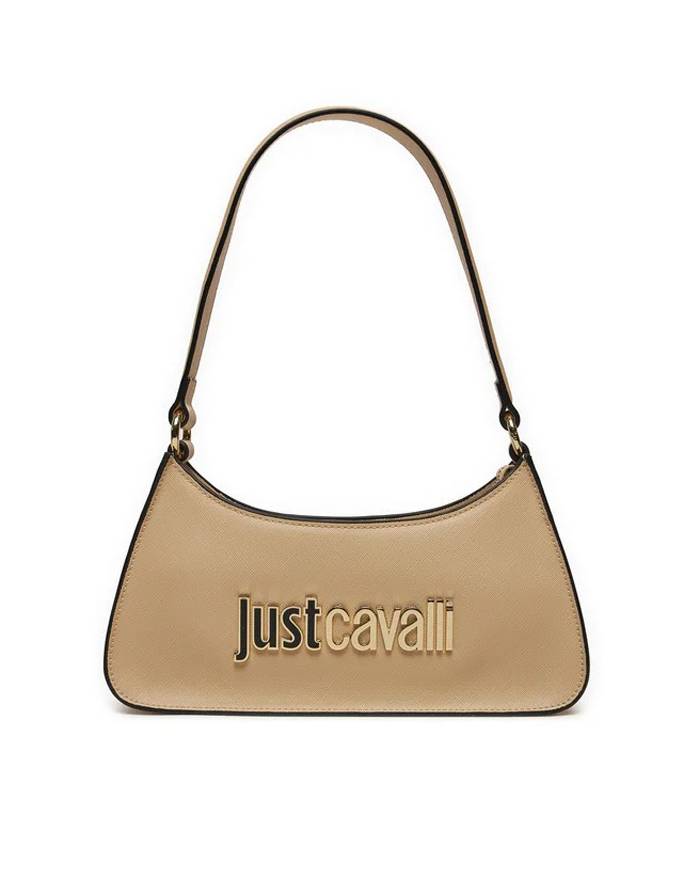 Bolso Just Cavalli metal lettering saffiano