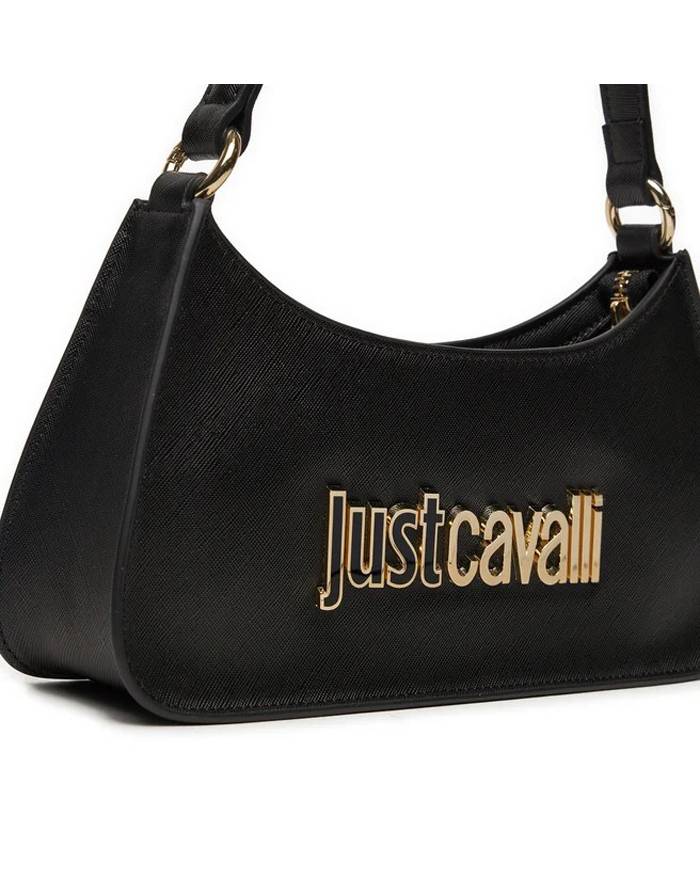 Bolso Just Cavalli metal lettering saffiano