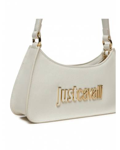 Bolso Just Cavalli metal lettering saffiano