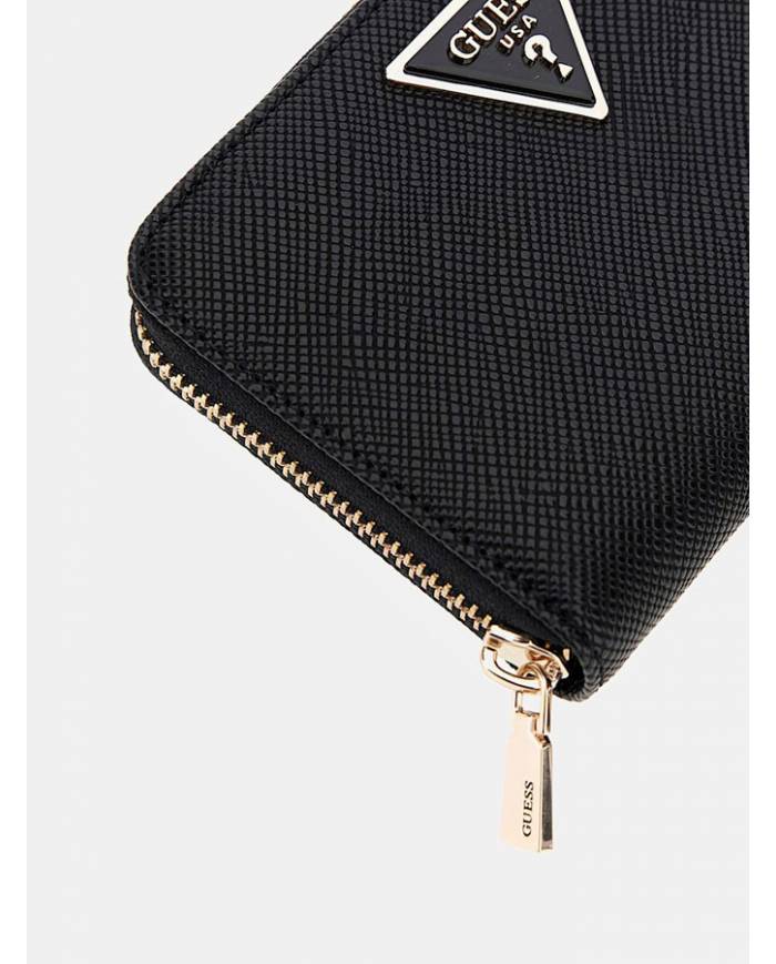 Cartera Guess Laurel saffiano medium