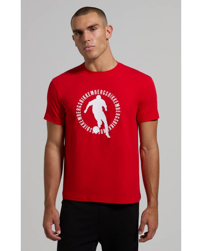 Camiseta Bikkembergs soccer slim fit