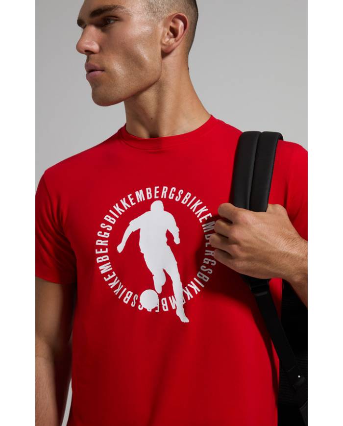Camiseta Bikkembergs soccer slim fit