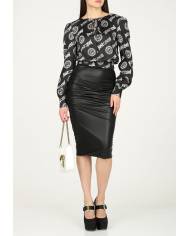 Blusa Just Cavalli print logo tigre
