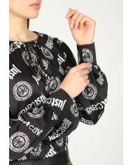 Blusa Just Cavalli print logo tigre