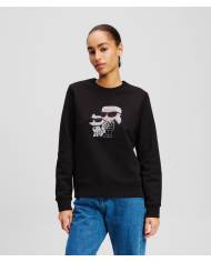Sudadera Karl Lagerfeld Rhinestones Ikonik