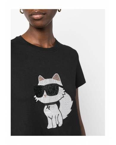 Camiseta Karl Lagerfeld Ikonik Choupette rs