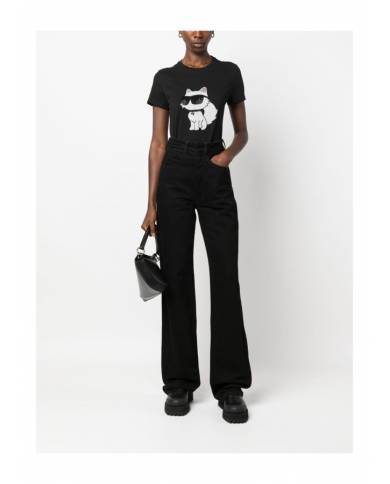 Camiseta Karl Lagerfeld Ikonik Choupette rs