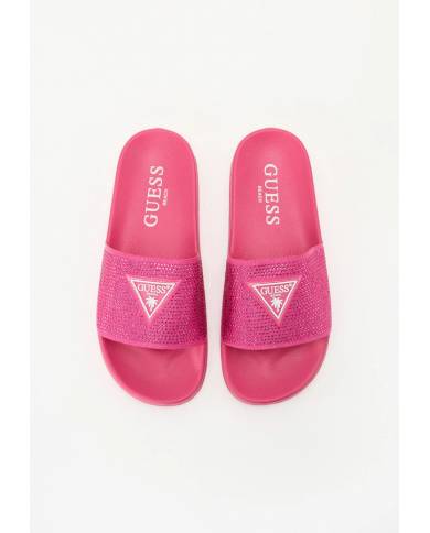 Chancla Guess beach strass