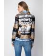 CHAQUETA LANCA PERFUME LENTEJUELAS TRUCKER