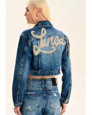 Chaqueta Lanca Perfume Glitter back logo
