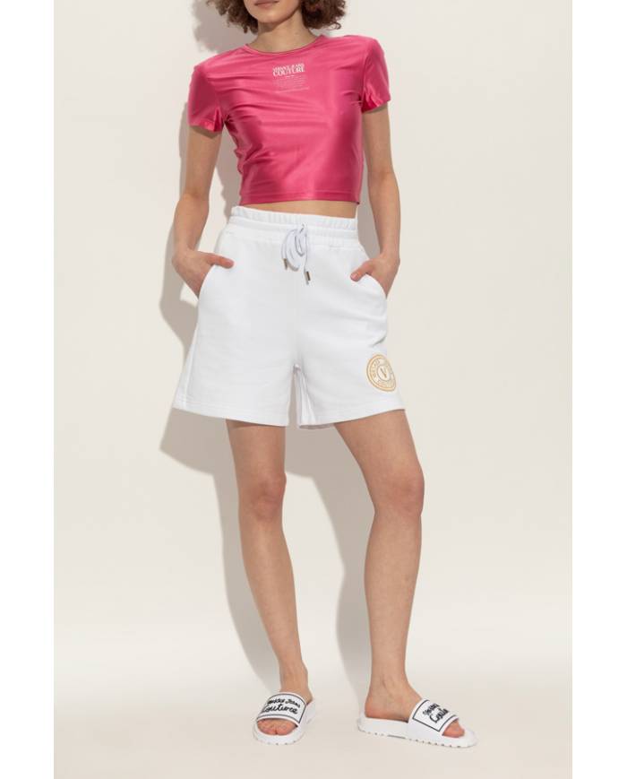 Chancla Versace Couture shelly with logo