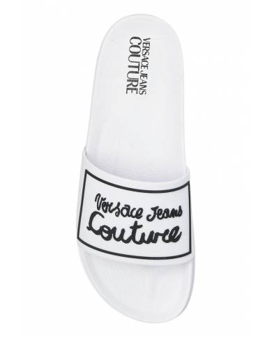 Chancla Versace Couture shelly with logo