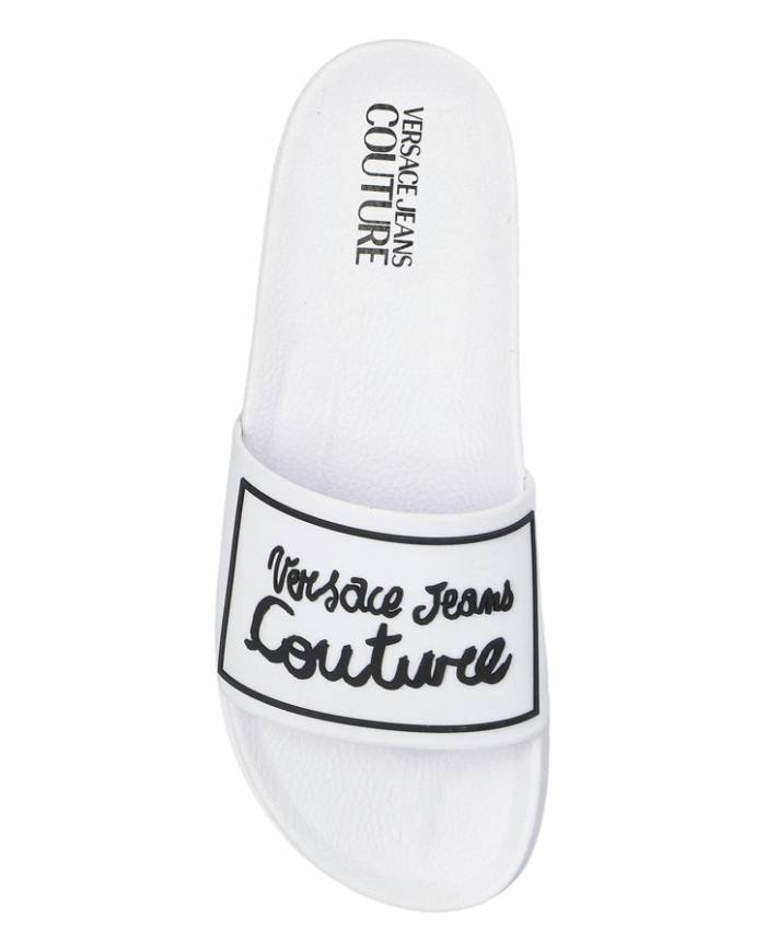 Chancla Versace Couture shelly with logo