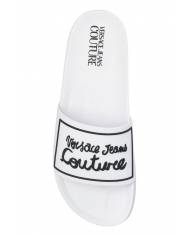 Chancla Versace Couture shelly with logo