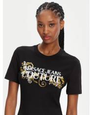 Vestido Versace Couture logo Baroque
