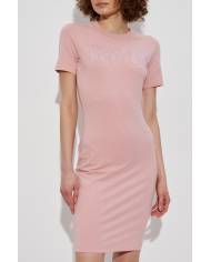 Vestido Versace Couture Instit logo strass