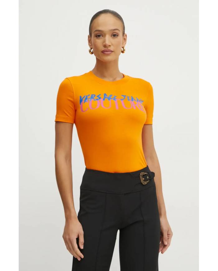 Camiseta Versace Couture logo patent