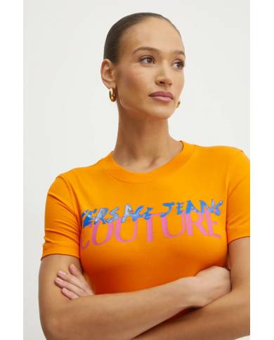 Camiseta Versace Couture logo patent