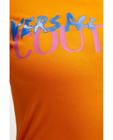 Camiseta Versace Couture logo patent