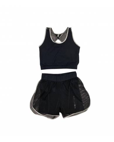 TOP Y SHORT SAHOCO PERFORADO