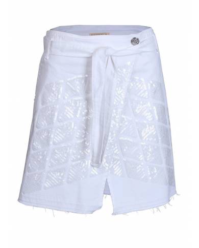 TOP Y FALDA SAHOCO ROMBO LENTEJ