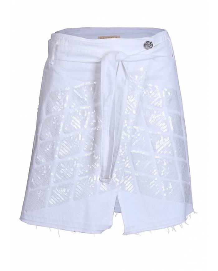 TOP Y FALDA SAHOCO ROMBO LENTEJ