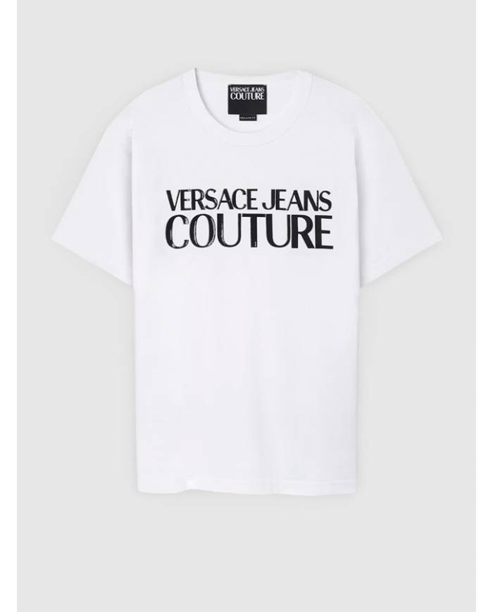 Camiseta Versace Couture H logo inst patent rubber