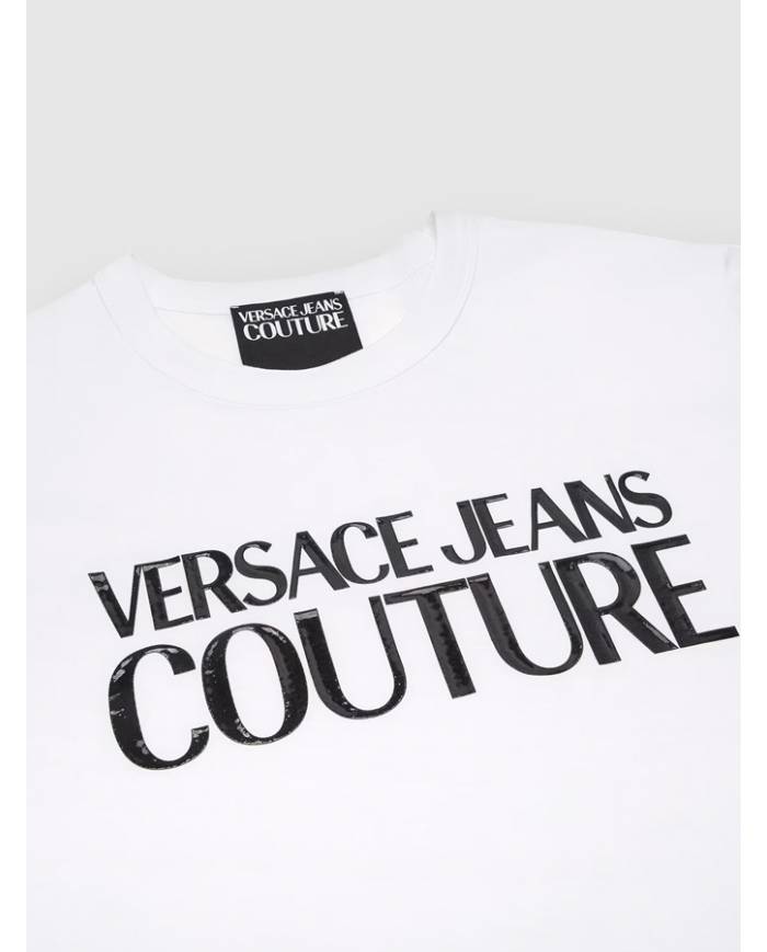 Camiseta Versace Couture H logo inst patent rubber