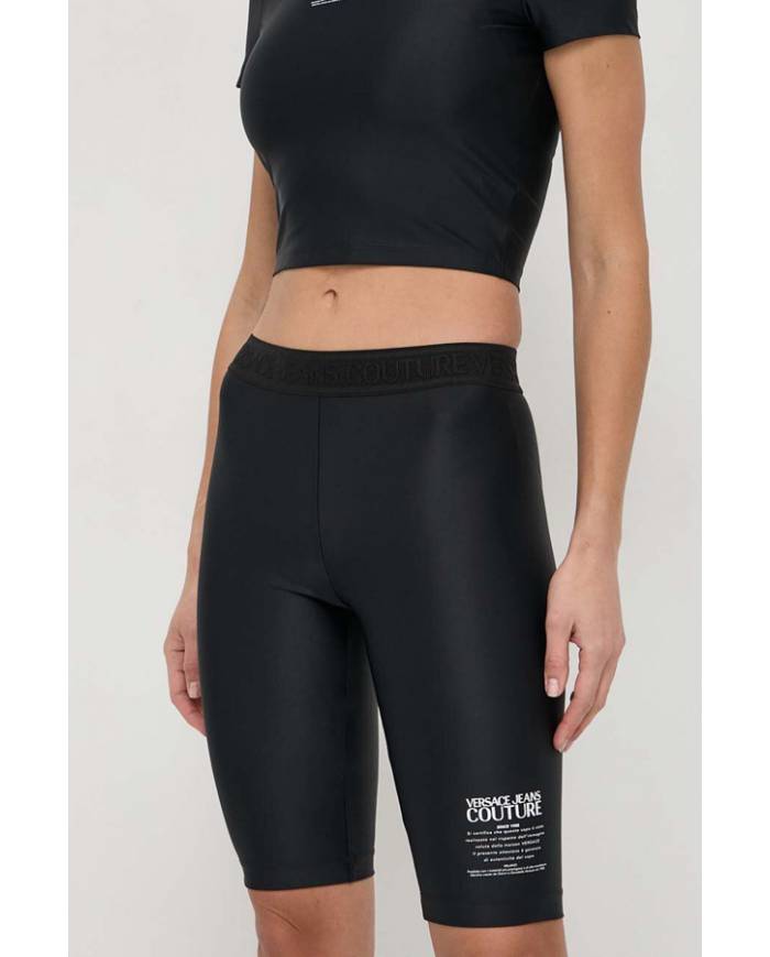 Biker Versace Couture logo text