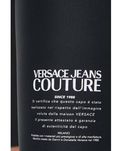 Biker Versace Couture logo text