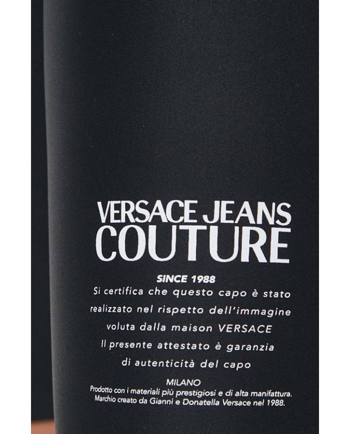 Biker Versace Couture logo text