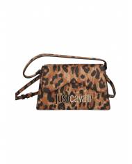 Bandolera Just Cavalli saffiano metal lettering