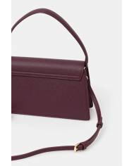 Bandolera Just Cavalli saffiano metal lettering