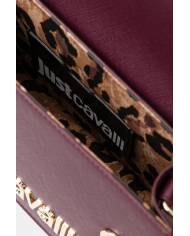 Bandolera Just Cavalli saffiano metal lettering