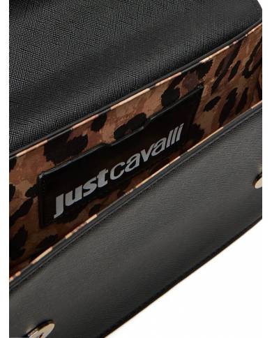Bandolera Just Cavalli metal lettering style