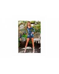 VESTIDO FOGGI BOTONSALPIC C.VAQUERO T-.TALLA S