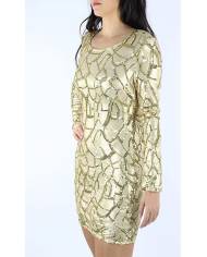 VESTIDO LENTEJUELAS DIBUJO BRI