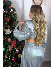 Vestido Lanca Perfume Asymmetric drapped