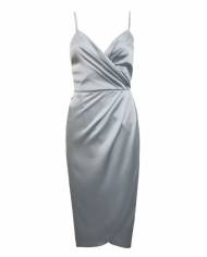 Vestido Glam raso Carlota