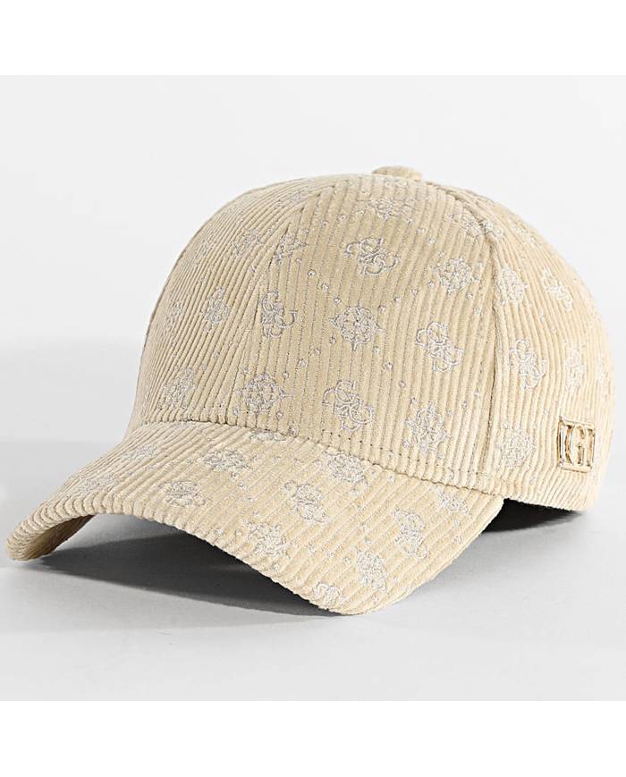 Gorra Guess corduroy logo 4G