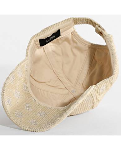 Gorra Guess corduroy logo 4G